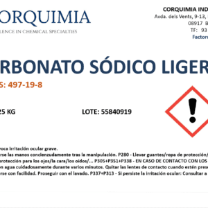 Carbonato Sódico Ligero