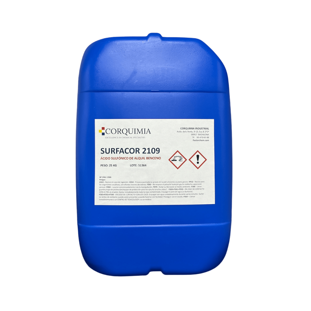 Surfacor 2109 Ácido Sulfónico De Alquil Benceno Factorchem 