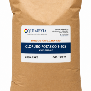 CLORURO POTASICO E-508 CLORURO POTASICO E-508